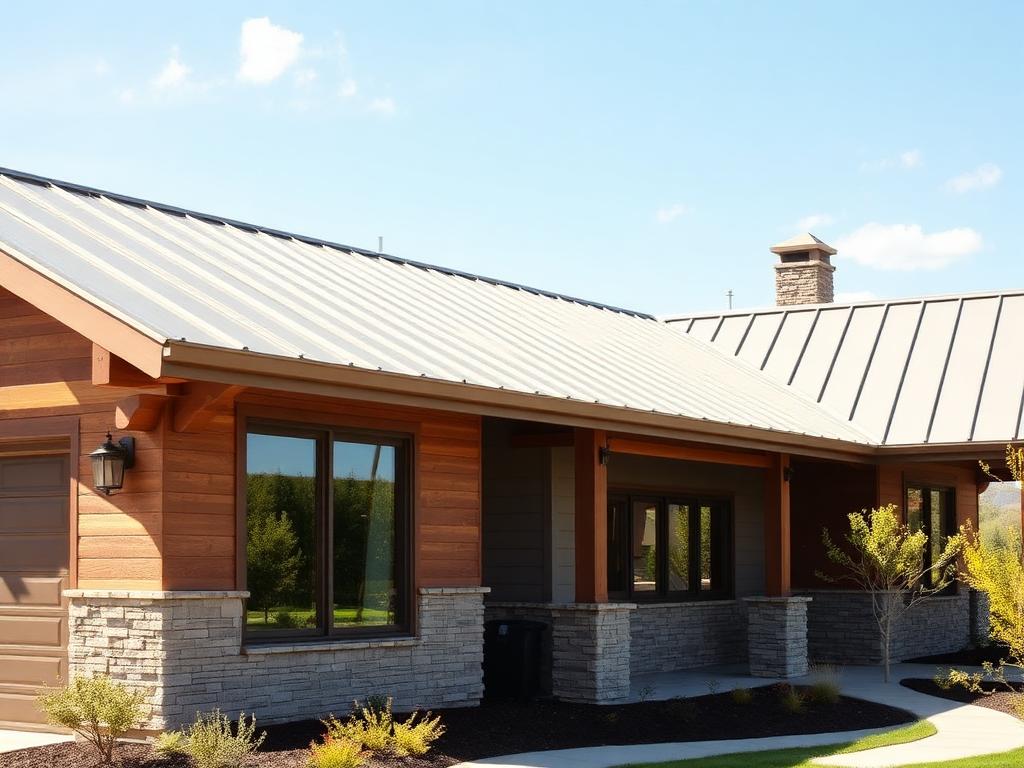 Standing Seam Metal Roof in China Spring, TX